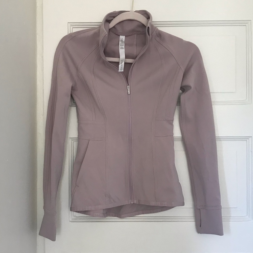 Lululemon Lavender ZIP Up sweater